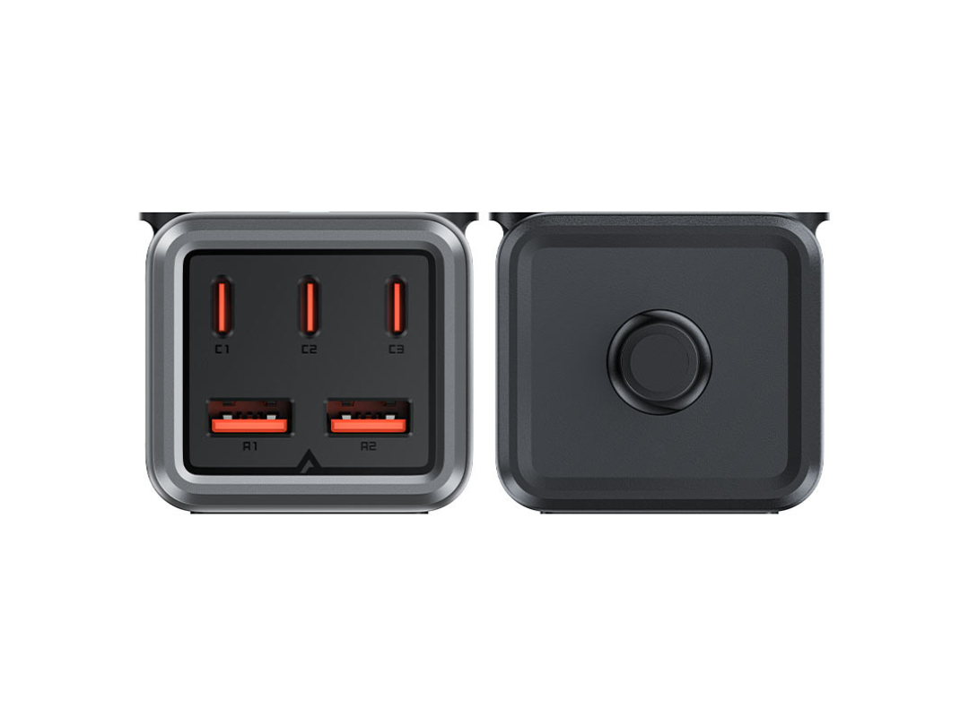 Acefast Z3 PD75W GaN Power Strip (3xUSB-C, 2xUSB-A) UK | Qatar Acefast Z3 PD75W GaN Power Strip (3xUSB-C, 2xUSB-A) UK | Qatar